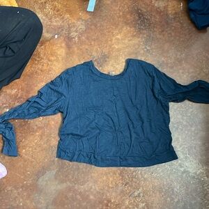 Beyond yoga cropped long sleeve